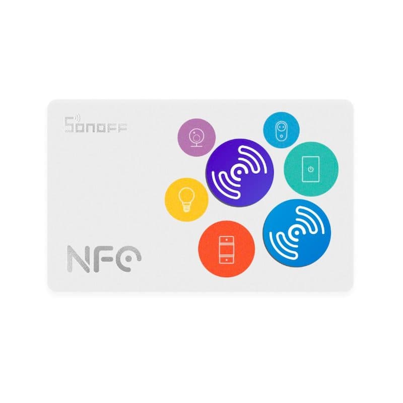 SONOFF - TAG NFC (déclencheur de scénarios) compatible Android et iOS