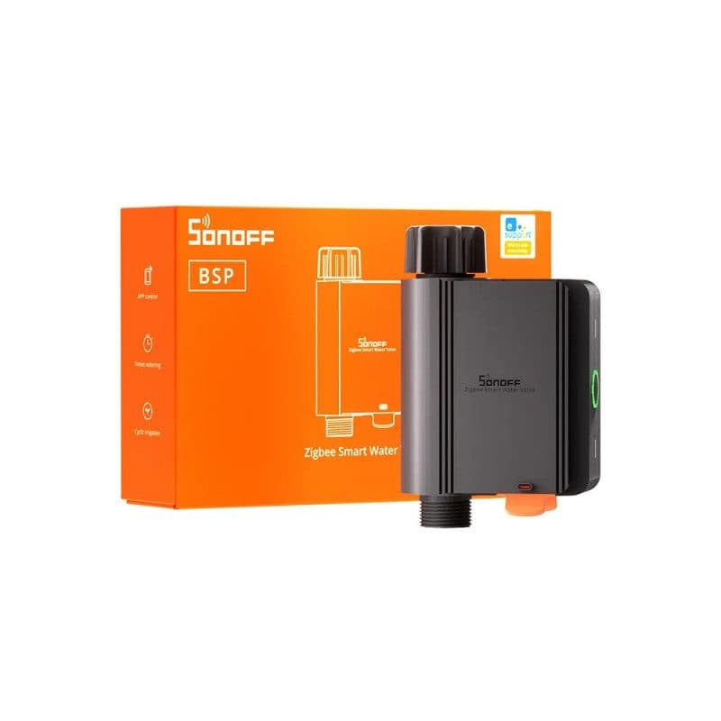 SONOFF - Programmateur d'arrosage Zigbee + Mesure de consommation SWV-BSP - photo 1