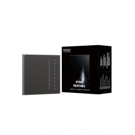 MOES - Interrupteur variateur Zigbee Tuya série Star Feather (Alexa, Google)